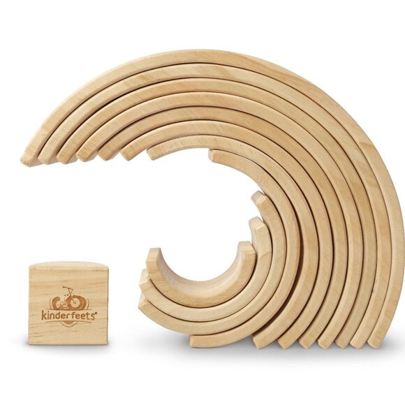NWT Kinderfeets Wooden Natural Arch - Picture 3 of 4